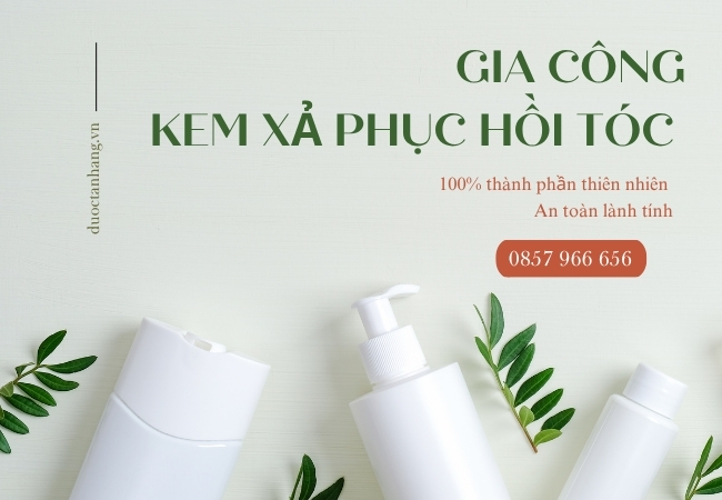 gia công kem xả phục hồi tóc