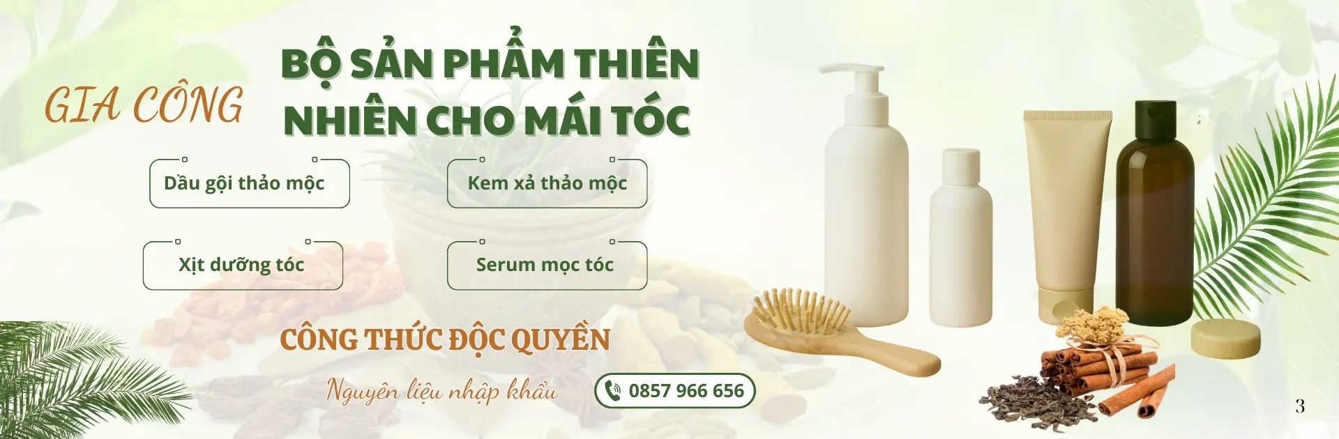 Giới thiệu nhà máy sản xuất mỹ phẩm Namephar Banner 1